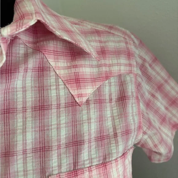 Rockmount Ranch Wear women’s  Short Sleeve western Shirt - Picture 4 of 6